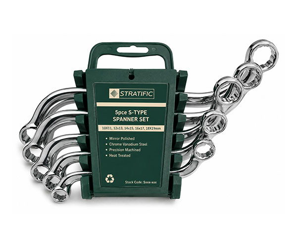 S200 Double Open-End Spanner Short Pattern